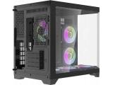 Aigo Case mATX - FT418 Black 6x 120mm A-RGB fans Middle Tower Micro ATX снимка №3