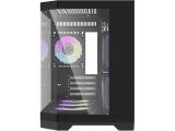 Aigo Case mATX - FT418 Black 6x 120mm A-RGB fans Middle Tower Micro ATX снимка №4