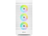 Sharkoon Rebel C50 RGB White Middle Tower ATX снимка №2 Sharkoon Rebel C50 RGB White Middle Tower ATX снимка №2