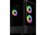 Gamdias TALOS E3 CG 3x 120mm A-RGB Curved Glass Middle Tower ATX снимка №2