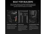 Corsair 3500X RS-R ARGB (Tempered Glass) Black Middle Tower E-ATX снимка №6