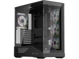 Описание и цена на Компютърна кутия Middle Tower 1stPlayer GM7 Black - 4 x 120 mm A-RGB fans included USB-C ATX