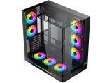 Описание и цена на Компютърна кутия Middle Tower Xigmatek PANO II - 8 ARGB Fans EN48418 E-ATX