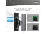 Digitus USB M.2 hard disk enclosure, SSD, external, NVMe + SATA, 10Gbps (NVMe) 6 Gbps (SATA),USB3.1 Gen2, aluminum, toolfree Кутии за дискове M.2 NVMe снимка №3