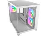 COUGAR FV150 Mini RGB White CGR-2QA6W-RGB Middle Tower Micro ATX снимка №2 COUGAR FV150 Mini RGB White CGR-2QA6W-RGB Middle Tower Micro ATX снимка №2