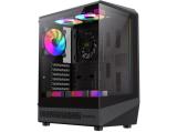 Описание и цена на Компютърна кутия Middle Tower Gamemax Vista COC AB 5x 120 mm A-RGB Fans ATX