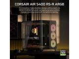 Corsair AIR 5400 RS-R ARGB Triple Chamber Tempered Glass Black Middle Tower E-ATX снимка №2 Corsair AIR 5400 RS-R ARGB Triple Chamber Tempered Glass Black Middle Tower E-ATX снимка №2