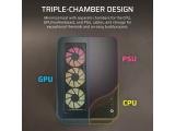 Corsair AIR 5400 RS-R ARGB Triple Chamber Tempered Glass Black Middle Tower E-ATX снимка №3 Corsair AIR 5400 RS-R ARGB Triple Chamber Tempered Glass Black Middle Tower E-ATX снимка №3