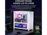 Corsair FRAME 4000D LCD RS ARGB White CC-9011327-WW Middle Tower E-ATX снимка №3 Corsair FRAME 4000D LCD RS ARGB White CC-9011327-WW Middle Tower E-ATX снимка №3