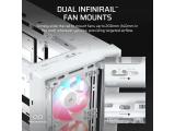 Corsair FRAME 4000D LCD RS ARGB White CC-9011327-WW Middle Tower E-ATX снимка №5 Corsair FRAME 4000D LCD RS ARGB White CC-9011327-WW Middle Tower E-ATX снимка №5