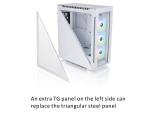 Thermaltake Divider 500 TG ARGB Snow White Middle Tower ATX снимка №4 Thermaltake Divider 500 TG ARGB Snow White Middle Tower ATX снимка №4