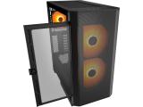 COUGAR AIRFACE FLO RGB Black CGR-5YA6B-RGB Middle Tower SSI CEB снимка №4 COUGAR AIRFACE FLO RGB Black CGR-5YA6B-RGB Middle Tower SSI CEB снимка №4