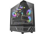 Darkflash DS950 Black 6x 120mm Infinity Mirror A-RGB DS950-6F-BK Middle Tower ATX снимка №2 Darkflash DS950 Black 6x 120mm Infinity Mirror A-RGB DS950-6F-BK Middle Tower ATX снимка №2