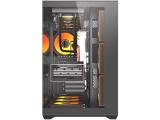 Darkflash C280 Black 7x ARGB fans C280-7F-BLACK Middle Tower E-ATX снимка №4 Darkflash C280 Black 7x ARGB fans C280-7F-BLACK Middle Tower E-ATX снимка №4