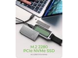 Icy Box  IB-1919M-C42 M.2 NVMe Enclosure via USB4 Aluminium Кутии за дискове M.2 NVMe снимка №5