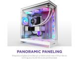 NZXT H9 FLOW RGB+ All White CM-H92FW-P1 Middle Tower E-ATX снимка №5