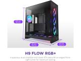 NZXT H9 FLOW RGB+ All Black CM-H92FB-P1 Middle Tower E-ATX снимка №2 NZXT H9 FLOW RGB+ All Black CM-H92FB-P1 Middle Tower E-ATX снимка №2