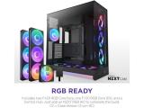 NZXT H9 FLOW RGB+ All Black CM-H92FB-P1 Middle Tower E-ATX снимка №3 NZXT H9 FLOW RGB+ All Black CM-H92FB-P1 Middle Tower E-ATX снимка №3