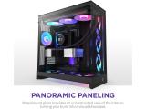 NZXT H9 FLOW RGB+ All Black CM-H92FB-P1 Middle Tower E-ATX снимка №5 NZXT H9 FLOW RGB+ All Black CM-H92FB-P1 Middle Tower E-ATX снимка №5