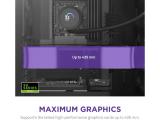 NZXT H9 FLOW All Black Mesh CM-H92FB-01 Middle Tower E-ATX снимка №5