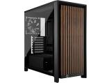Описание и цена на Компютърна кутия Middle Tower Corsair FRAME 4000D RS Wood Mid-Tower Black/Walnut E-ATX