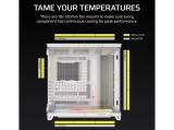 Corsair AIR 5400 LX-R RGB iCUE LINK Triple Chamber TG White Middle Tower E-ATX снимка №5 Corsair AIR 5400 LX-R RGB iCUE LINK Triple Chamber TG White Middle Tower E-ATX снимка №5