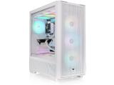 Описание и цена на Компютърна кутия Middle Tower Thermaltake S380 TG ARGB Snow White ATX
