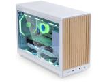 Lian Li DAN Cases A3 Wood - White A3W-WDG Middle Tower Micro ATX снимка №2