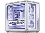 Описание и цена на Компютърна кутия Middle Tower Jonsbo X400 Tempered Glass White ATX