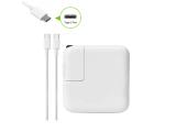 Описание и цена на зарядни устройства Apple Зарядно за лаптоп (Laptop AC Adapter) Apple MacBook Type-C USB-C - 20.3V / 3A / 61W - Заместител / Replacement Високо Качество A+