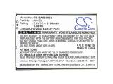 Cameron Sino Батерия за мобилен телефон EMPORIA Smart 3 AK-S3 LiPo 3,8V 2100mAh снимка №4