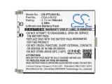 Cameron Sino Батерия за мобилен телефон PANASONIC KX-TU301, KX-TU321, KX-TU327 CGA-LB102 LiIon 3,7V 700mAh снимка №3