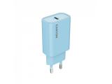 Описание и цена на зарядни устройства Canyon charger OnCharge 30CL Max Power 30W 1xPD EU Light Blue