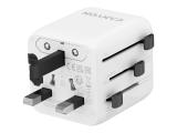 Canyon Travel Adapter OnTour One EU/UK/US/AUS White снимка №2 Canyon Travel Adapter OnTour One EU/UK/US/AUS White снимка №2