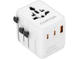 Описание и цена на зарядни устройства Canyon Travel Adapter OnTour 20 EU/UK/US/AUS 20W White