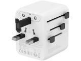 Canyon Travel Adapter OnTour 20 EU/UK/US/AUS 20W White снимка №5 Canyon Travel Adapter OnTour 20 EU/UK/US/AUS 20W White снимка №5