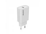 Описание и цена на зарядни устройства Canyon charger OnCharge 30CL Max Power 30W 1xPD EU White
