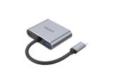 Unitek Docking Station Type-C 4-in-1 - uHUB Q4+ Lite D1049A снимка №2