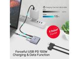 Unitek Docking Station Type-C 4-in-1 - uHUB Q4+ Lite D1049A снимка №6