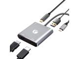 VCom Docking Station USB-C 4-in-1 - CU450S снимка №2 VCom Docking Station USB-C 4-in-1 - CU450S снимка №2