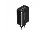 Canyon charger OnCharge 65RC Build-In Cable USB-C 65W 1xPD 1xQC EU Black снимка №3 Canyon charger OnCharge 65RC Build-In Cable USB-C 65W 1xPD 1xQC EU Black снимка №3