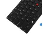 Lenovo Клавиатура за лаптоп Lenovo ThinkPad T14s Gen 3 21BR 21BS 21CQ 21CR Черна Без Рамка с Малък Ентър, с Подсветка снимка №4 Lenovo Клавиатура за лаптоп Lenovo ThinkPad T14s Gen 3 21BR 21BS 21CQ 21CR Черна Без Рамка с Малък Ентър, с Подсветка снимка №4