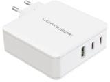 Описание и цена на зарядни устройства LC-Power LC-GAN-100 USB charger 110-240V for USB-C/USB-A devices 100W