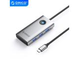 Описание и цена на аксесоари Orico Docking Station Type-C - PW11-6P-GY-EP - HDMI x 1, USB-C x 1, USB3.0 x 3, USB-C PD100W x 1