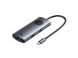 Описание и цена на аксесоари Vention Docking Station Type-C - 8K, LED Display - HDMI, USB 3.0 x 2, USB-C 3.2 Gen 1, PD100W, LAN (1Gbps) TQZHB