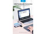 Vention Docking Station Type-C - TOLHB - HDMI x 1, USB3.0 x 3, USB-C PD100W x 1, LAN x 1 (1Gbps), SD/TF, Audio снимка №6