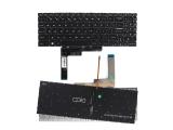 резервни части: MSI Клавиатура за лаптоп MSI Modern 15 MS-15H2 MS-15HK - Черна Без Рамка с Подсветка