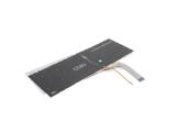 MSI Клавиатура за лаптоп MSI Modern 15 MS-15H2 MS-15HK - Черна Без Рамка с Подсветка снимка №3