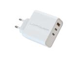 Представяме ви най-новите зарядни устройства: LC-Power LC-GAN-65 USB Charger 110-240V for USB-C/USB-A Devices 65W