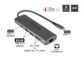 Good Connections USB-C hub (10-port) anthracite, HUB-C001A снимка №2 Good Connections USB-C hub (10-port) anthracite, HUB-C001A снимка №2